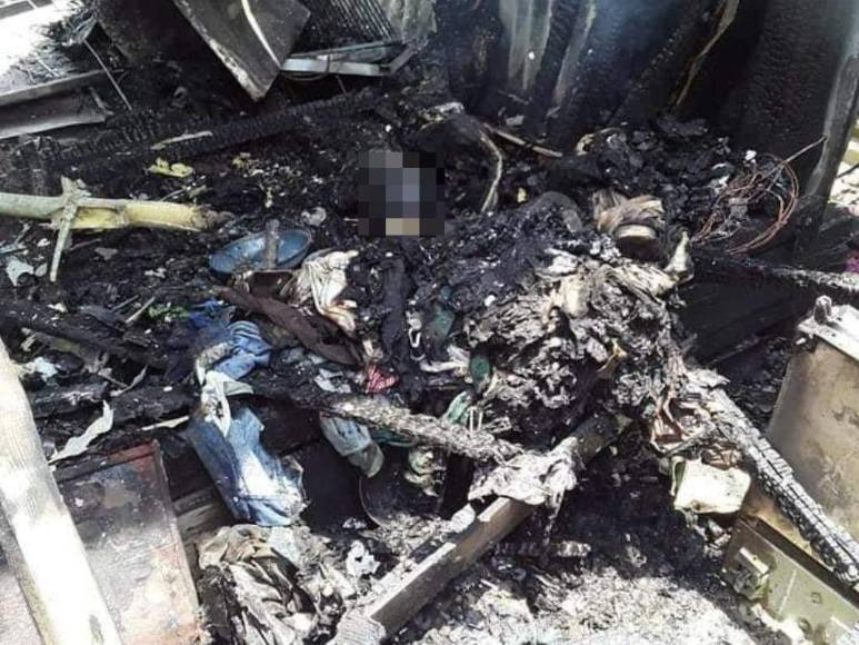 Intentaron protegerse bajo una mesa: los detalles de la muerte de dos niñas en incendio en San Pedro Sula