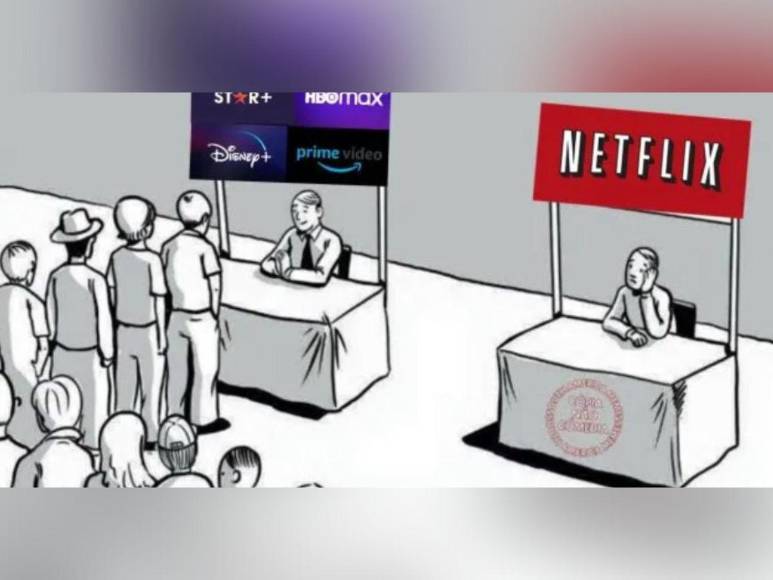 Los memes que dejó el nuevo cobro de Netflix por cuenta compartida en Honduras