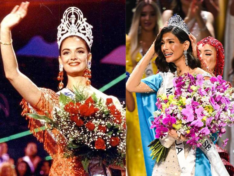Reinas de belleza coronadas en Miss Universo desde 1991 hasta 2023