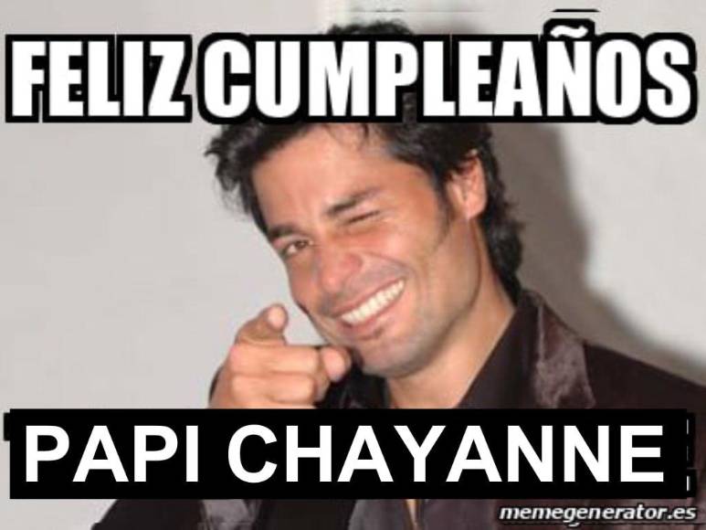 Los memes con los mejores piropos para Chayanne en su cumpleaños número 56