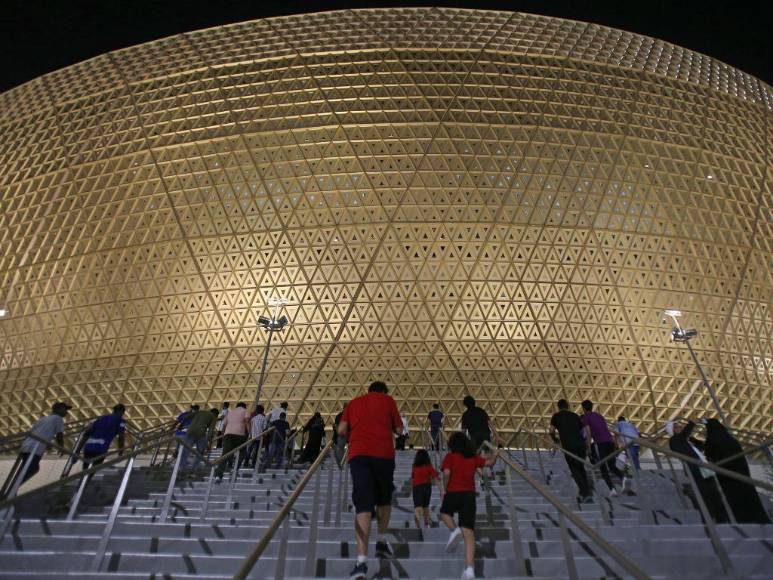Imponente y majestuoso: así es el espectacular estadio Icónico de Lusail, sede de la final de Qatar 2022