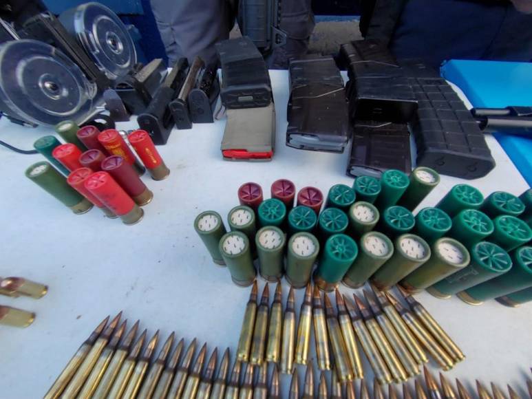 Ocho detenidos, indumentaria policial y armas de grueso calibre: así fue la operación realizada en la capital