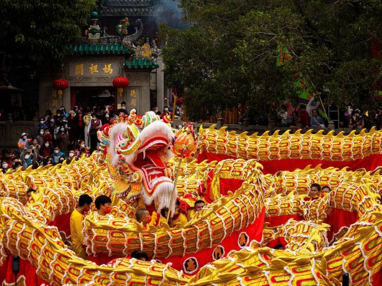 Bailes y disfraces: así se vivió la celebración del Año Nuevo chino en diferentes partes del mundo