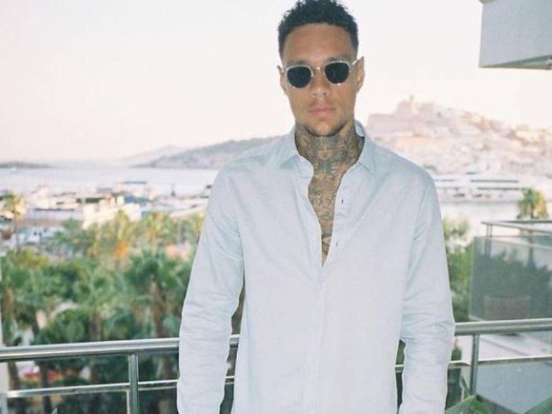 Así es Gregory Van Der Wiel, expareja de la supuesta nueva novia de Kylian Mbappé