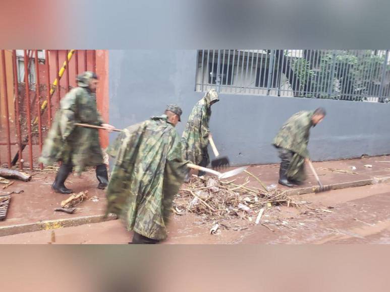 Caos y vulnerabilidad: así luce la capital tras varios minutos de lluvia