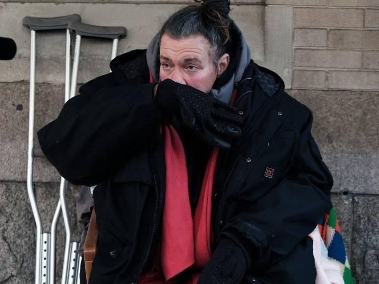 La peligrosa vida de los indigentes en la ciudad de Nueva York (FOTOS)