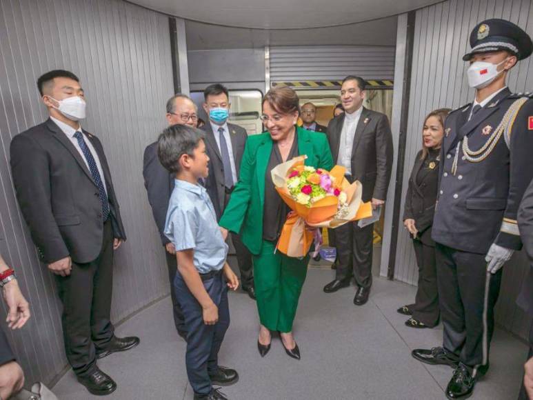 Reuniones con altos funcionarios y visita a Huawei: la agenda de la presidenta Xiomara Castro en China