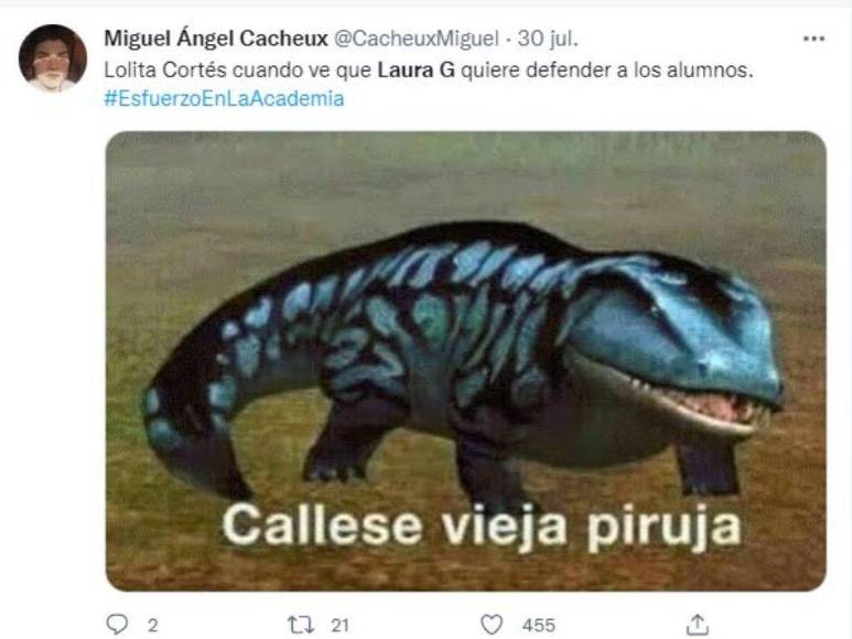 Los divertidos memes que dejó Laura G como conductora de La Academia