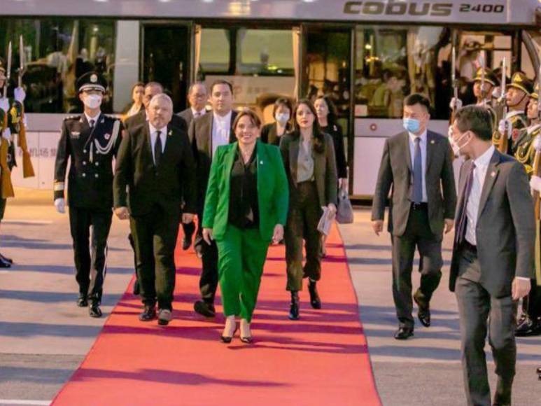 Reuniones con altos funcionarios y visita a Huawei: la agenda de la presidenta Xiomara Castro en China