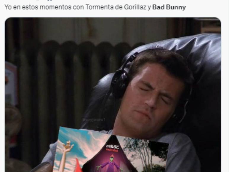 Los memes que dejó la colaboración de Bad Bunny y Gorillaz