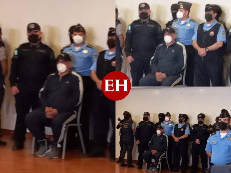 En imágenes: así fue la presentación del extraditable Juan Carlos ‘El Tigre’ Bonilla