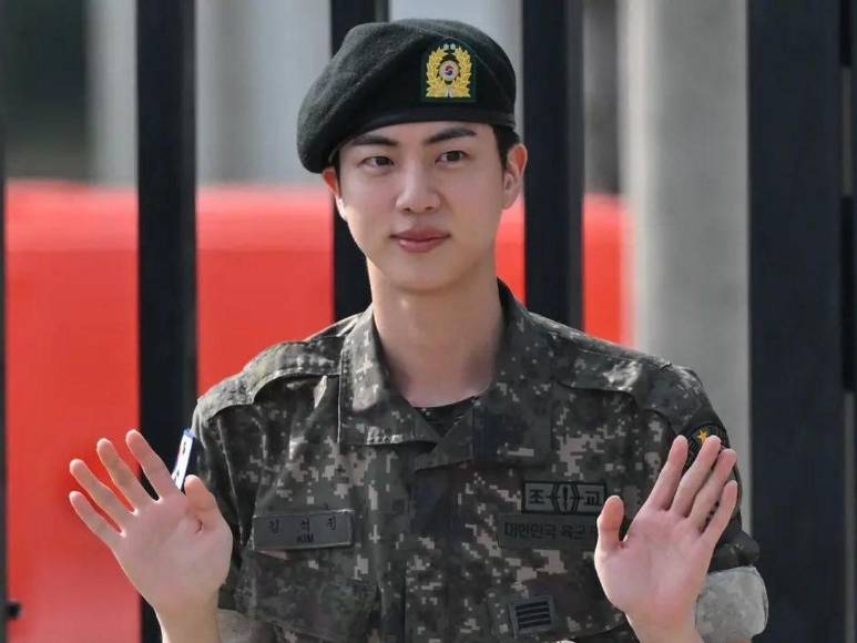 Jin de BTS finaliza su servicio militar obligatorio en Corea del Sur