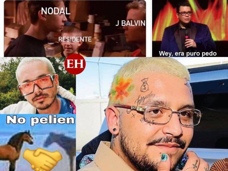 Pleito entre Christian Nodal y J Balvin desata lluvia de memes en redes sociales