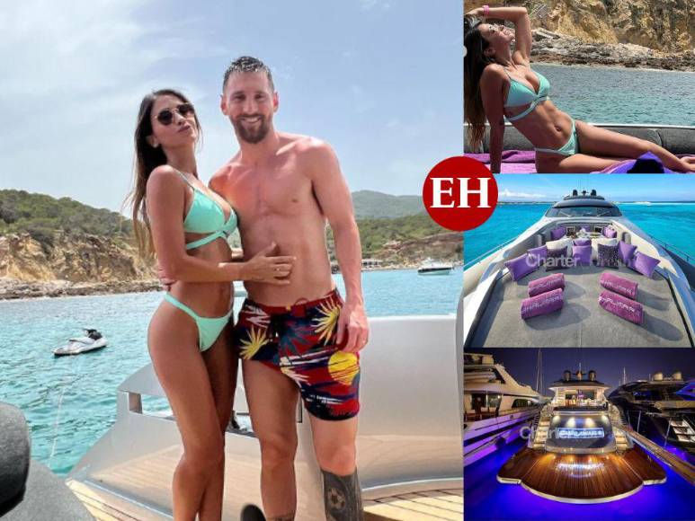 Así es el lujoso yate que rentó Messi y su familia por 73 mil dólares la semana (FOTOS)