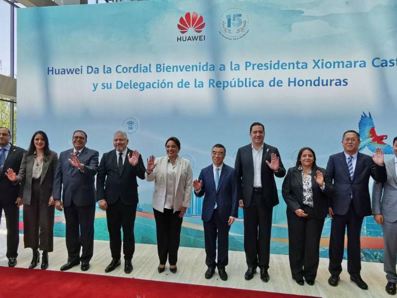 Reuniones con altos funcionarios y visita a Huawei: la agenda de la presidenta Xiomara Castro en China