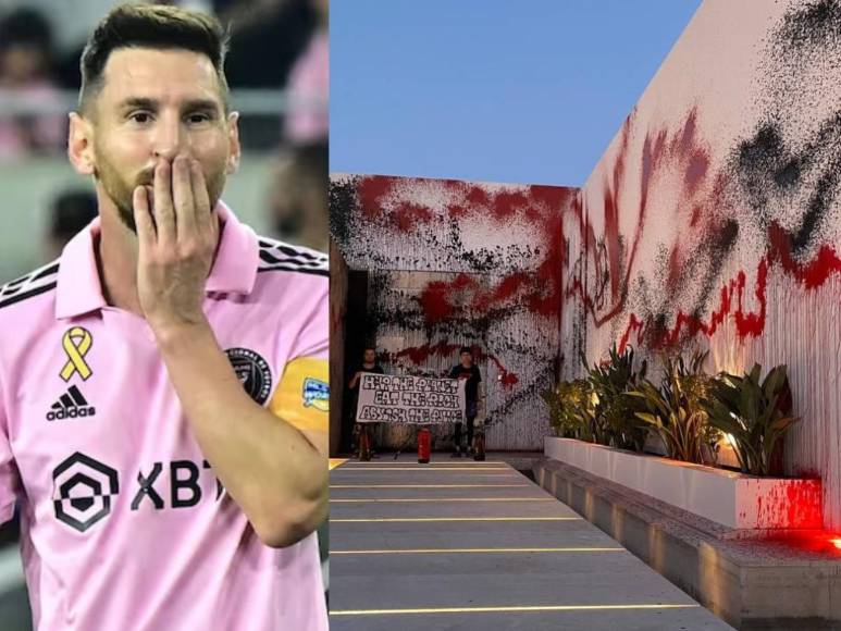 Messi y Antonela víctimas de vandalismo: Activistas atentan contra su mansión en Ibiza