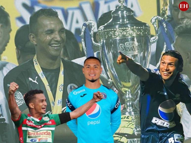 Los jugadores con más títulos en los clubes grandes de Honduras