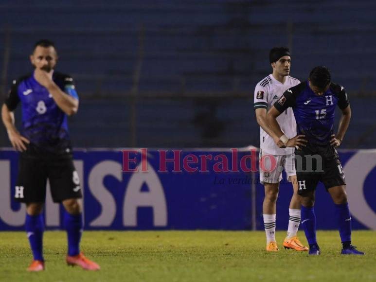 Tristeza catracha y celebración azteca: Las imágenes del triunfo de México ante Honduras
