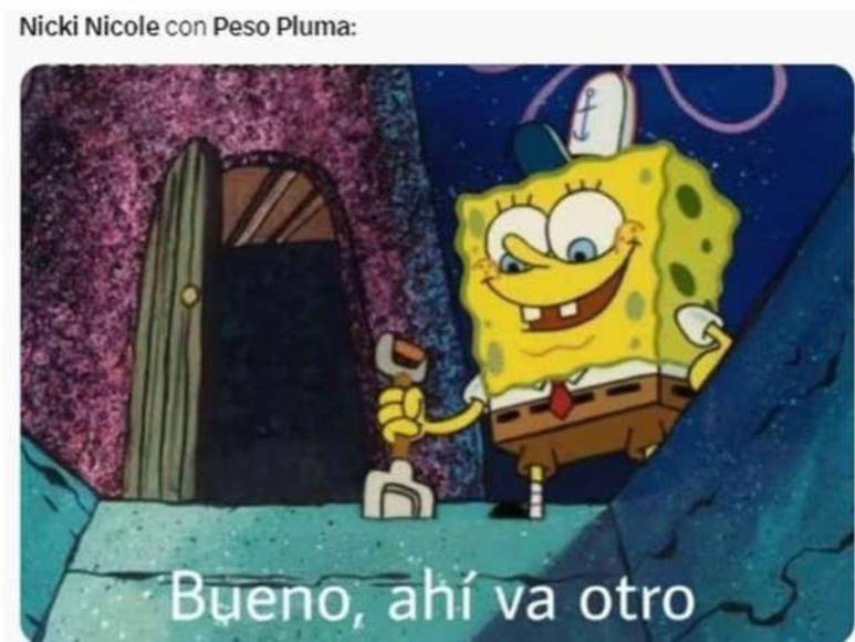 Los memes que ha generado el romance entre Nicki Nicole y Peso Pluma
