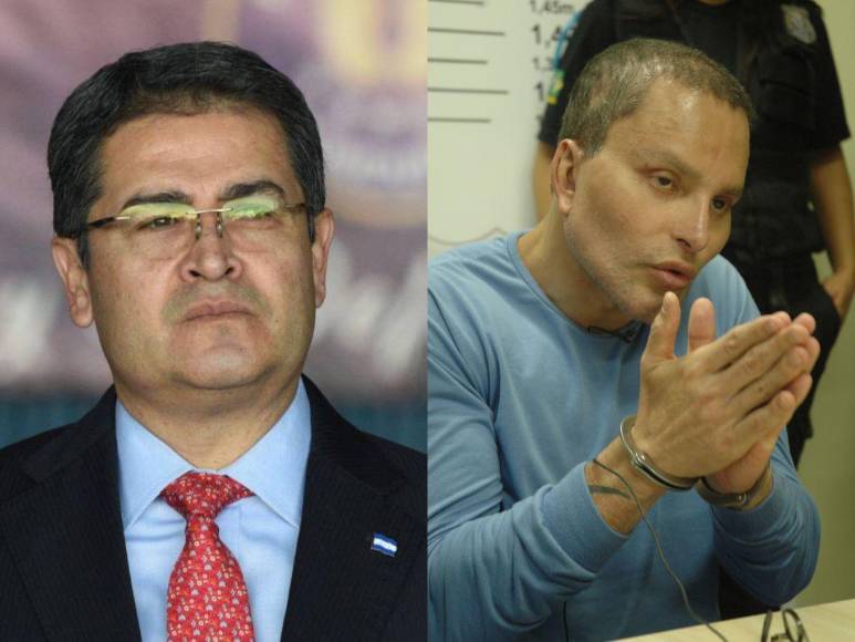 ¿Qué narcotraficantes fueron condenados a menos años de cárcel que JOH?