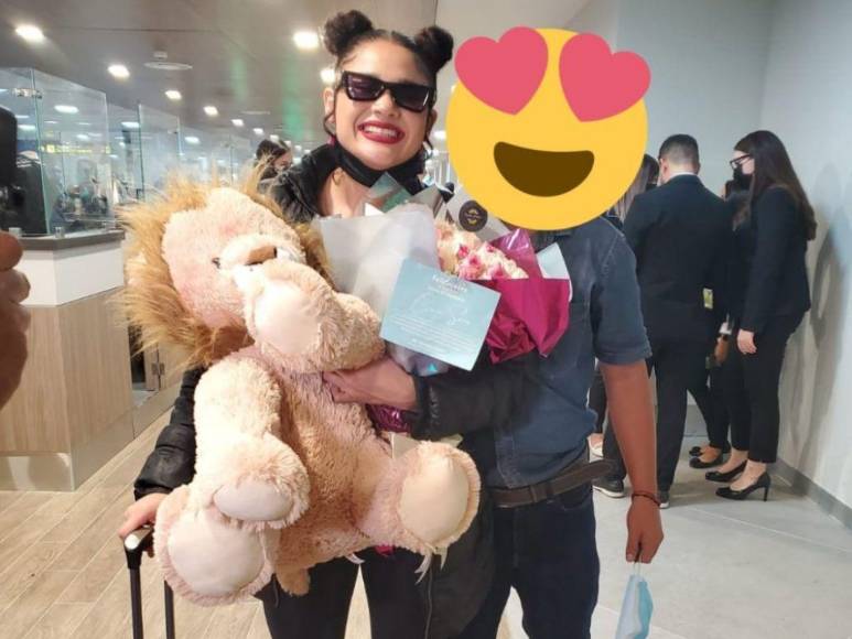 Así se vivió el regreso de Cesia Sáenz a Honduras