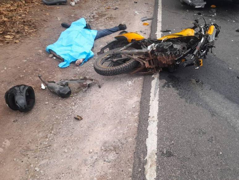 Las imágenes del aparatoso accidente que dejó una pareja muerta en carretera a Santa Lucía