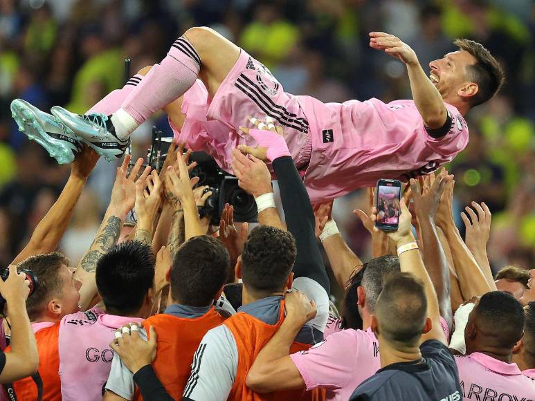 ¡Messi campeón de la Leagues Cup 2023 ! Las imágenes del sufrido triunfo por penales de Inter Miami contra Nashville