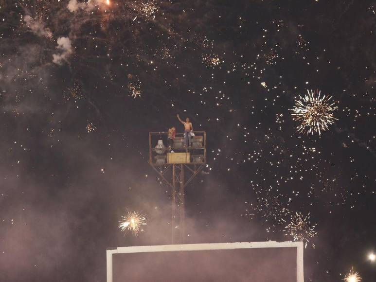Palco de lujo y la bronca de Jerry: no se vio en el Olimpia vs Marathón