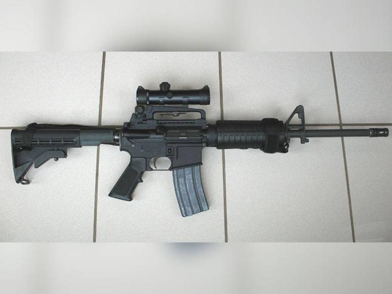 Las armas que la Fiscalía quiere mostrar al jurado en el juicio de Juan Orlando Hernández