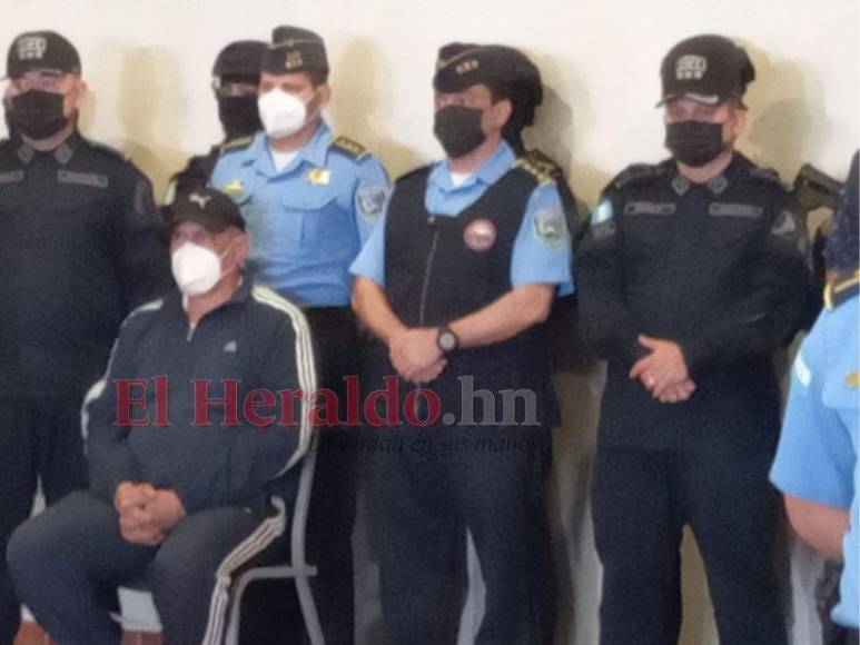 En imágenes: así fue la presentación del extraditable Juan Carlos ‘El Tigre’ Bonilla