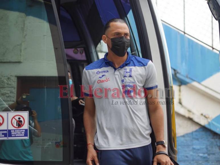 Así fue la llegada de la Selección de Honduras y México al Olímpico