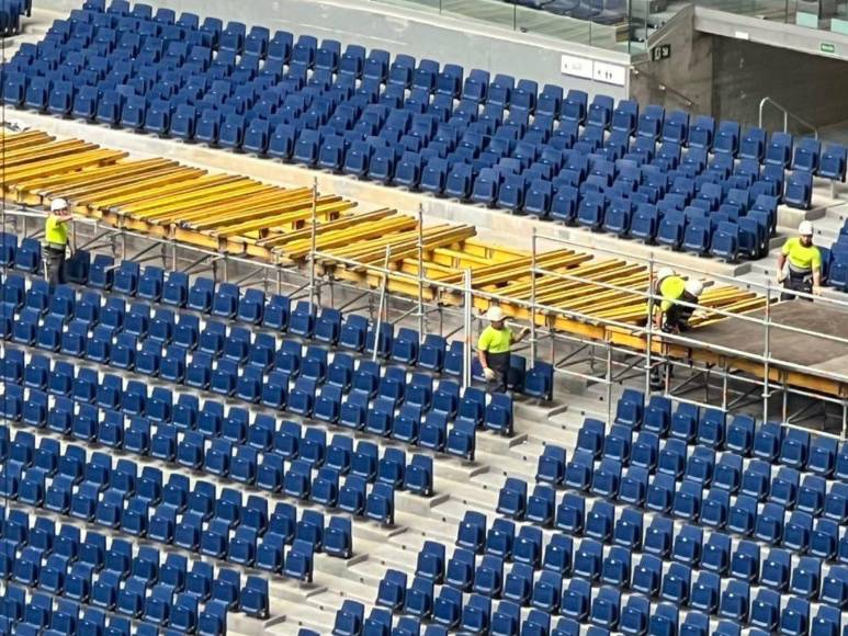 Así preparan el Santiago Bernabéu para darle la bienvenida a Mbappé