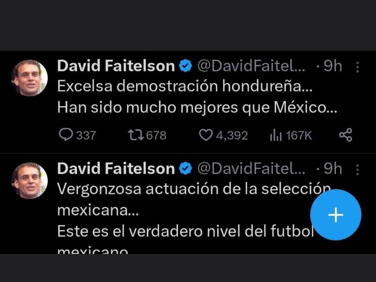 Así explotó Faitelson contra México y alabó el fútbol de Honduras