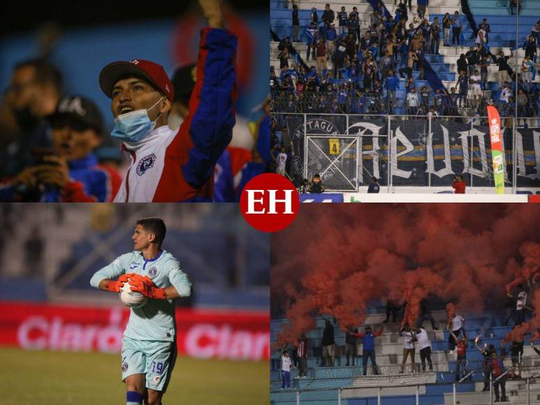 Las mejores imágenes del clásico Motagua-Olimpia