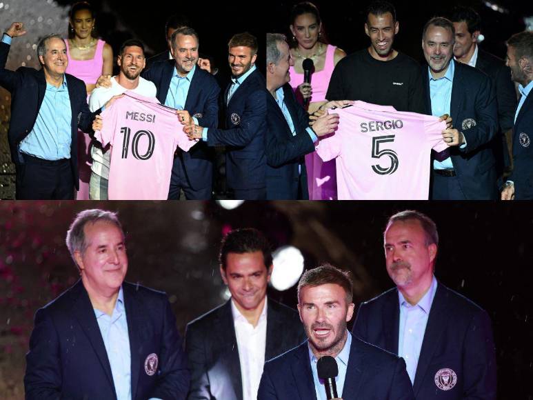 Abrazos, emotivos discursos y el gesto de Beckham: lo que no se vio de la presentación de Messi y Busquets en el Inter Miami