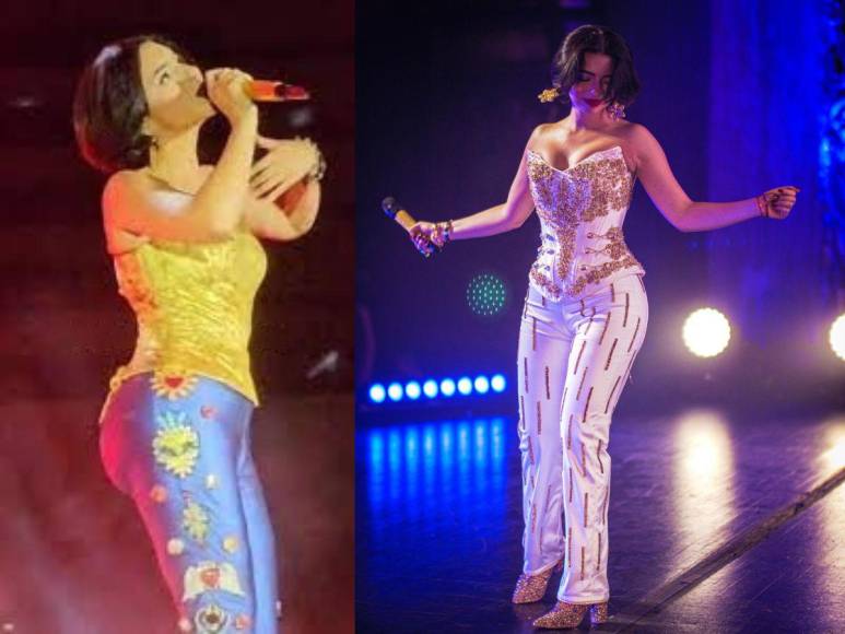 ¿La cantante Ángela Aguilar usa almohadillas para marcar su figura? Esto se sabe