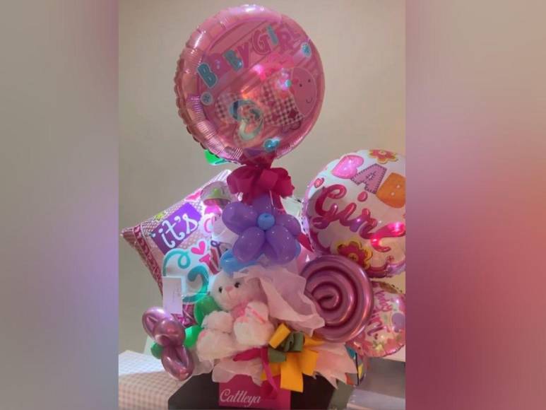 Las imágenes de Yailin antes del nacimiento de su hija Cattleya