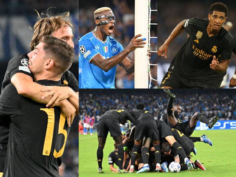 Euforia merengue, la frustración de Osimhen y eléctrico partido: lo que dejó el Napoli vs Real Madrid