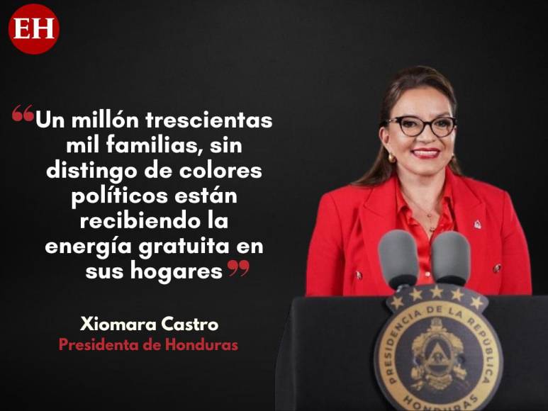 Las mejores frases del Informe de Primeros 100 Días de Gobierno de Xiomara Castro