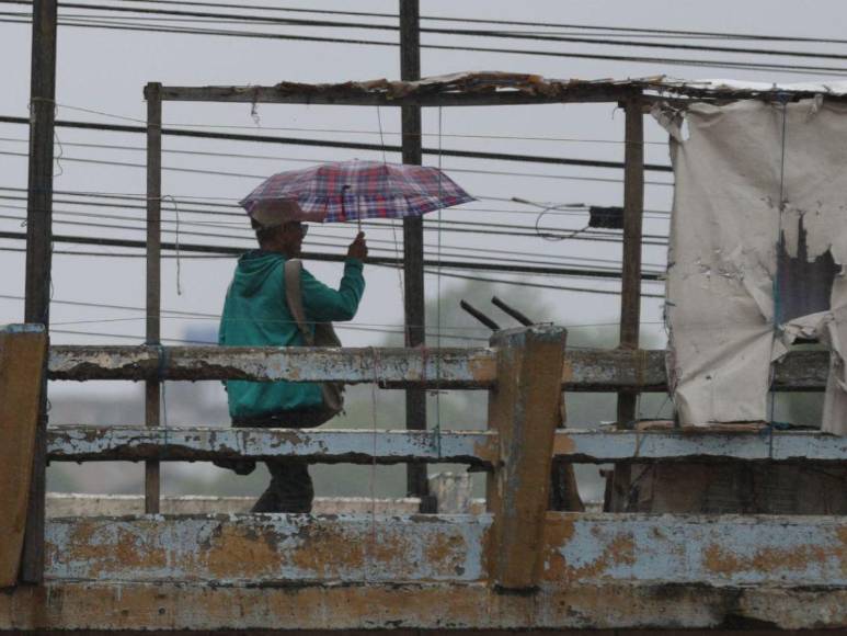 Así luce la capital tras las intensas lluvias que han azotado al país