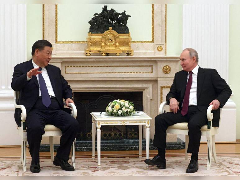 Así fue la reunión de Xi Jinping y Vladimir Putin en Rusia