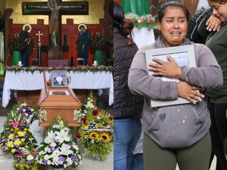 Doloroso adiós: así fue el velorio de Richard Ávila, estudiante del Milla Selva asesinado