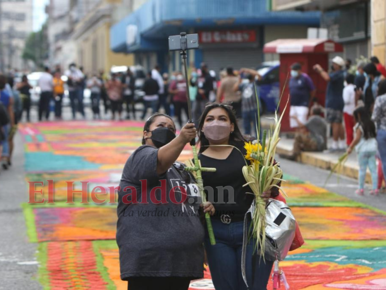 Los rostros de amor, fe y devoción que marcaron el inicio de Semana Santa en Tegucigalpa
