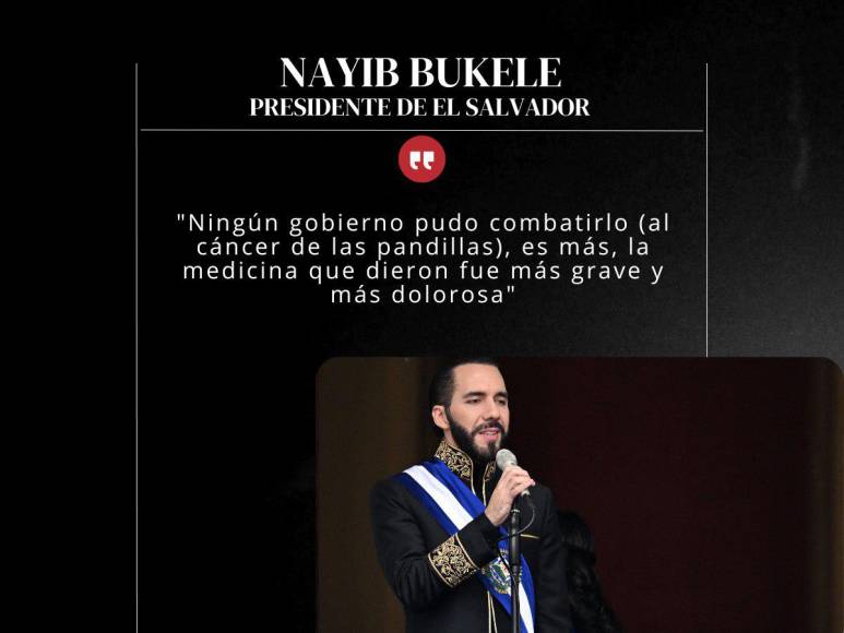 “Ningún gobierno pudo combatir al cáncer de las pandillas”: Frases de Bukele en su toma de posesión