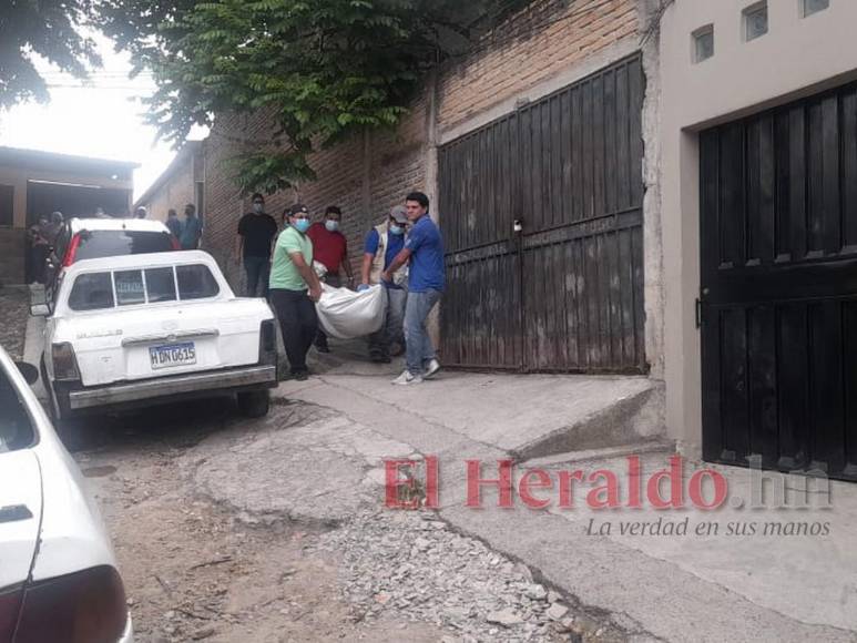 Las imágenes que dejó el siniestro donde murió una anciana en colonia Suazo Córdova de la capital