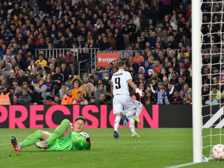 Las imágenes que dejó la goleada 4-0 de Real Madrid a Barcelona en la Copa del Rey