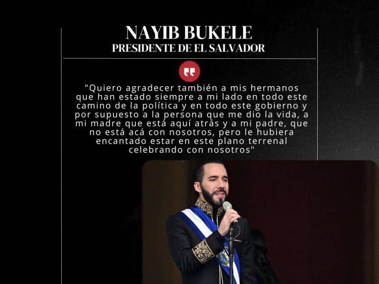 “Ningún gobierno pudo combatir al cáncer de las pandillas”: Frases de Bukele en su toma de posesión