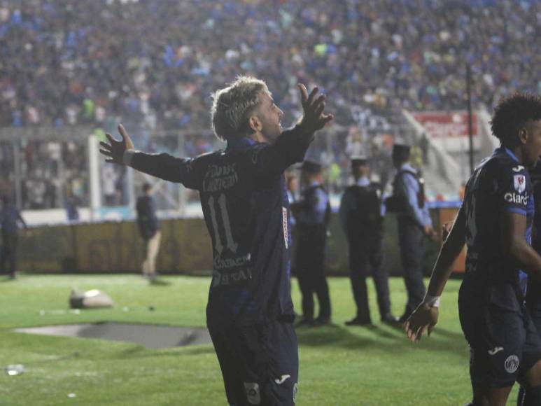 ¡Lo que no viste! Auzmendi salva a Motagua e hijo de Rougier anima