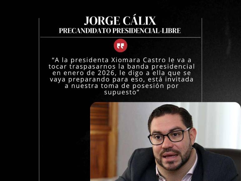 Las frases de Jorge Cálix tras anuncio de intervención al Instituto de la Propiedad