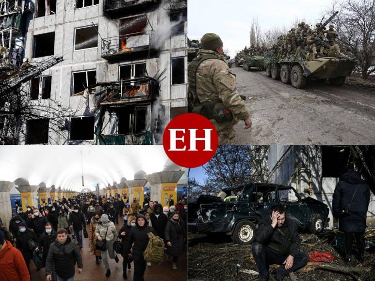 Muerte, destrucción e incertidumbre, las imágenes que deja la invasión rusa a Ucrania